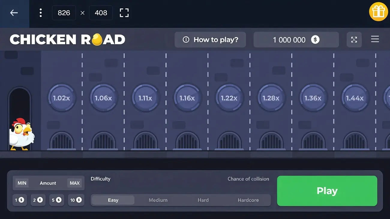 Struttura del gioco Chicken Cross: come funziona